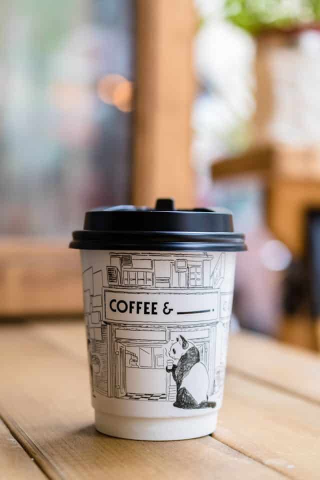 Ilustrasi Kopi Cafe Kopitagram